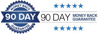 90 day money-back guarantee