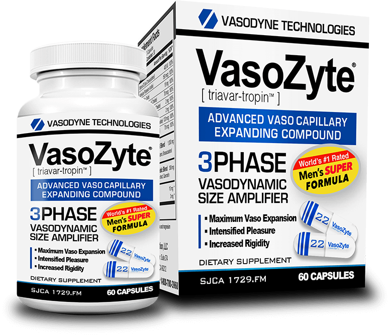 VasoZyte bottle and box product