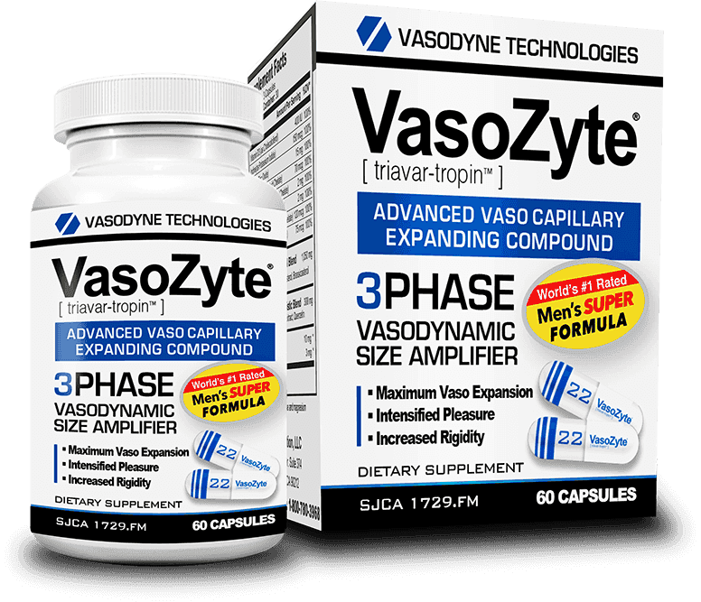 VasoZyte product bottle and box